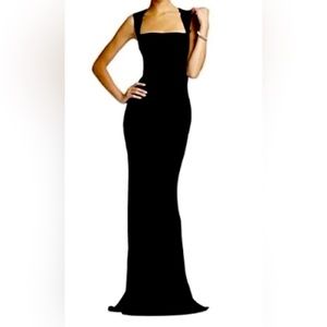 Nicole Miller Felicity Matte Jersey Gown Dress Authentic Size 4